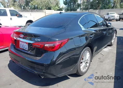 2018 Infiniti Q50 Luxe/Sport from USA, damaged, VIN JN1EV7AP4JM356489